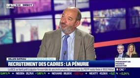 Gilles Gateau (Apec) : Recrutement des cadres, la pénurie - 09/09