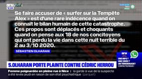Breil-sur-Roya: Sebastien Olharan porte plainte contre Cédric Herrou