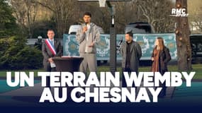 Basket / NBA : Wembanyama a inauguré un terrain à son nom au Chesnay avec les Spurs