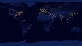 La consommation électrique dans le monde en 2012.