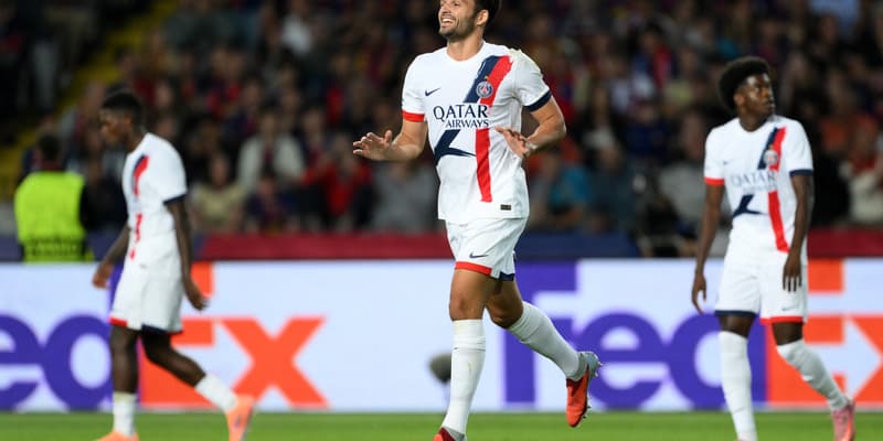 Gonçalo Ramos lors de Barça-PSG, le 1er octobre 2025