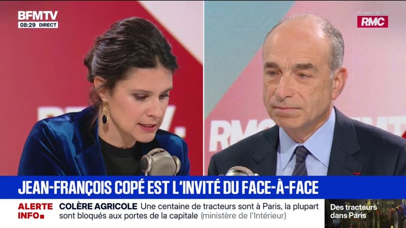 Jean-François Copé, maire LR de Meaux, "comprend" l'inquiétude des agriculteurs mais "ne cautionne pas" les blocages