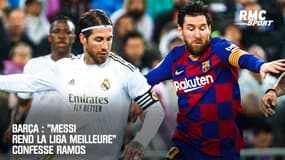 Barça : "Messi rend la Liga meilleure" confesse Ramos