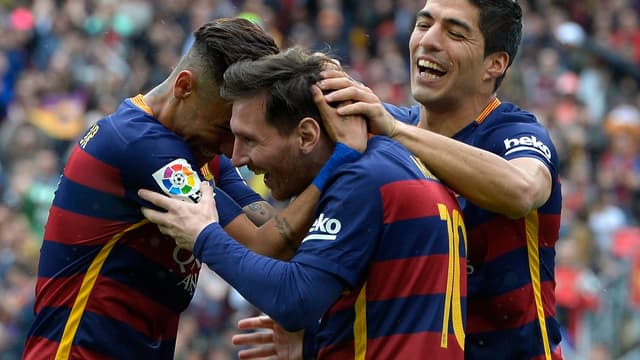 Neymar, Messi et Suarez