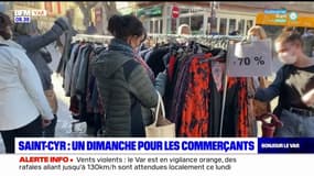 Saint-Cyr-sur-Mer: la rue de la République était piétonne dimanche pour soutenir les commerçants