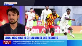 RC Lens-OGC Nice: un match nul et des regrets