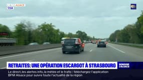 Réforme des retraites: une opération escargot ce jeudi matin entre Strasbourg et Colmar