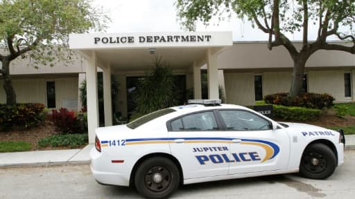 Illustration d'une voiture de police en Floride