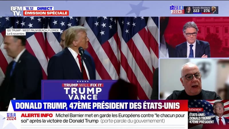 Réélection de Donald Trump: ce chef d'entreprise français expatrié en Floride salue son 