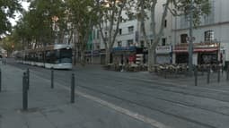 Le quartier Belsunce à Marseille (Bouches-du-Rhône), le mercredi 3 septembre, au lendemain d'une attaque au couteau qui a fait cinq blessés.