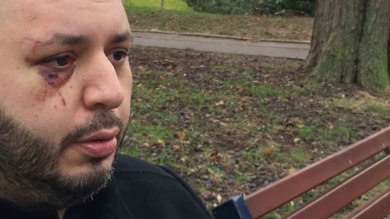 Khaled Laouiti a été lynché dimanche alors qu'il tentait de s'interposer auprès d'une bande de jeunes.