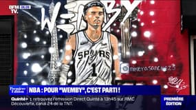 NBA: à San Antonio, la folie Wembanyama