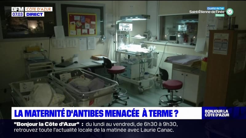 Antibes: un rapport national menace l'avenir de la maternité