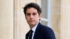 Le ministre français délégué aux Comptes publics Gabriel Attal à Paris, le 27 mars 2023