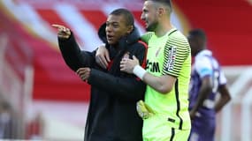 Kylian Mbappé et Danijel Subasic