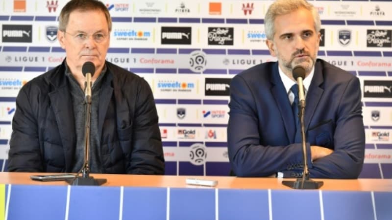 Stéphane Martin (à droite) s'est exprimé sur le futur entraîneur girondin.