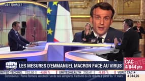 Éric Bourguignon (Swiss Life AM) et Denis Ferrand (Rexecode): Les mesures d'Emmanuel Macron face au coronavirus - 12/03