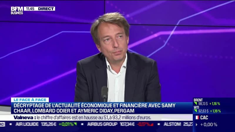 Samy Chaar VS Aymeric Diday : Les chiffres annoncés mercredi montrent un ralentissement de l'inflation - 11/08