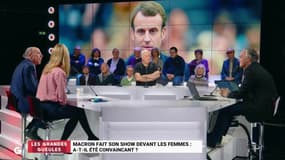 Macron face aux femmes : " On est en pleine démagogie ! "
