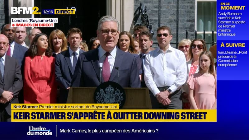 Keir Starmer souhaite "tout le succès possible" à Andy Burnham, nouveau Premier ministre britannique