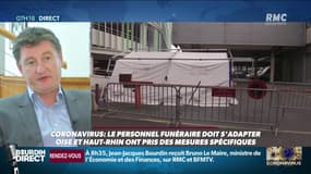 "On ne fait pas partie des professions prioritaires": en première ligne face au coronavirus, les services funéraires veulent plus de masques