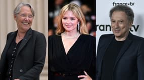 Elisabeth Borne, Virginie Efira et Michel Drucker.