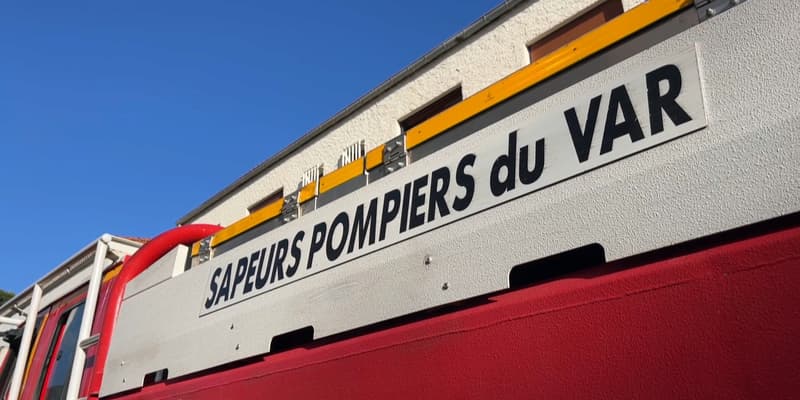 Un camion des sapeurs-pompiers du Var, le mardi 20 mai 2025 au Lavandou. (Photo d'illustration)