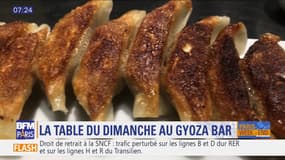 La table du dimanche au Gyoza Bar