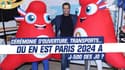 Cérémonie d'ouverture, transports, infrastructures : où en est Paris 2024 à J-500 ?