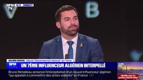 Influenceurs algériens interpellés: "Le régime dictatorial algérien se marre de l'impuissance française" pour Julien Odoul (RN)