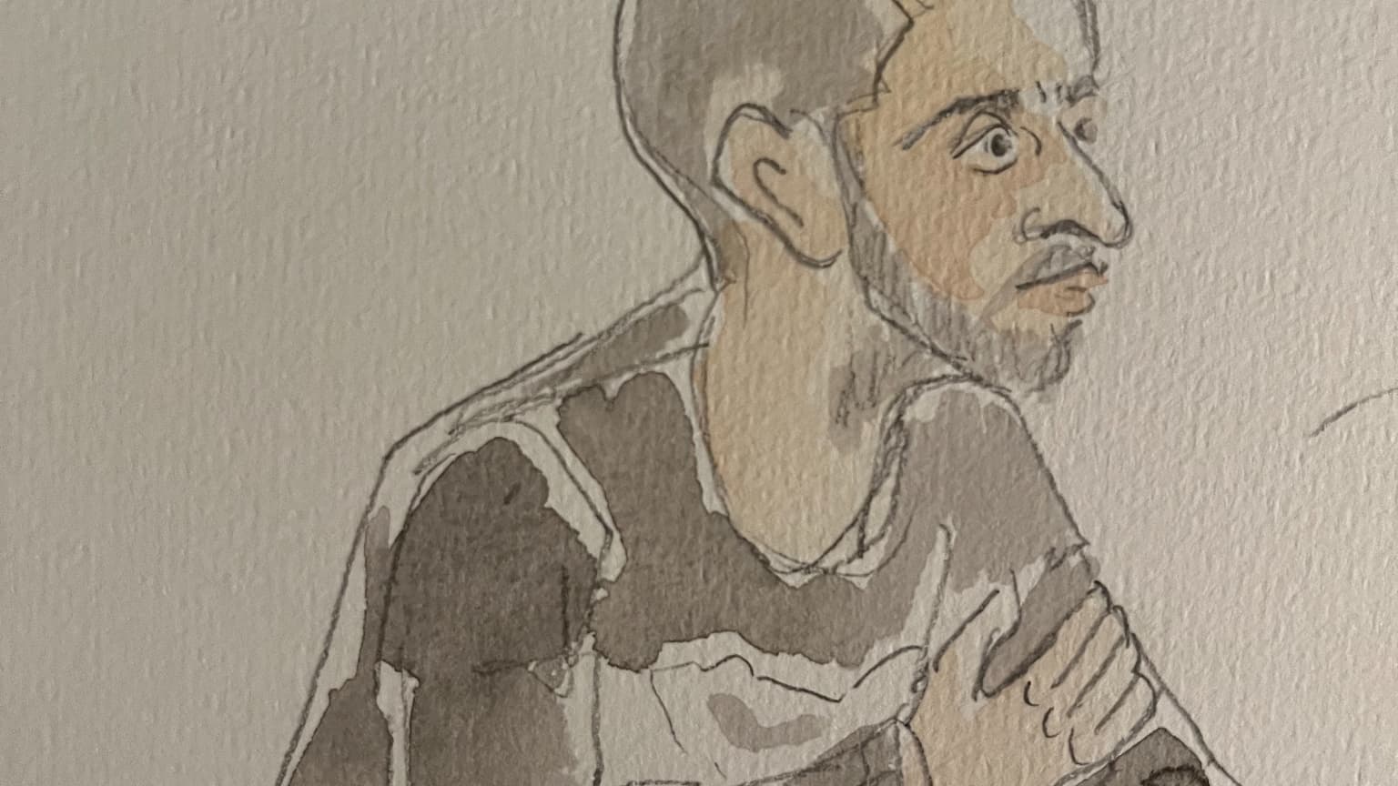Procès des viols de Mazan: l'accusé Omar D. Procès des viols de Mazan: l'accusé Omar D.
