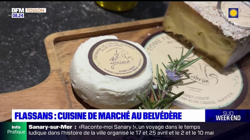 Passions Provence du samedi 20 avril 2024-  Flassans, cuisine de marché au Belvédère 
