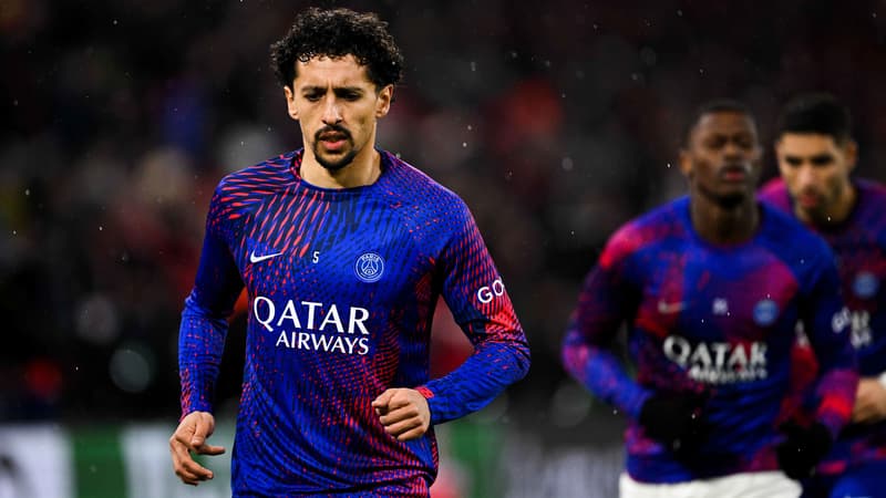 Bayern-PSG: Marquinhos finalement bien titulaire après un gros doute à l'échauffement