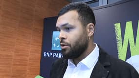 Jo-Wilfried Tsonga, à Roland-Garros (Paris) le 23 novembre 2021