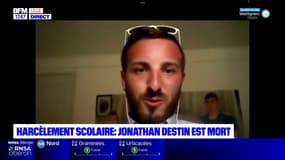 Nord: le président de SOS Harcèlement 62 rend hommage à Jonathan Destin