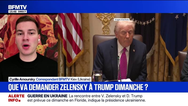 Zelensky doit rencontrer Trump dimanche en Floride, selon Kiev