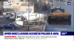 Paris: après Bercy, Lafarge accusé de polluer la Seine à Javel