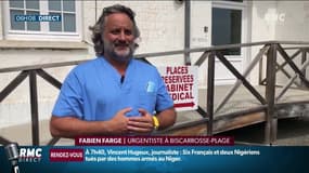 Fabien, urgentiste dans les Landes, reste mobilisé tout l'été