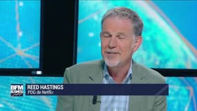 Reed Hastings, le PDG de Netflix invité de BFM Business