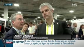 Nouveaux extraits du "cours" de Laurent Wauquiez: "Dans ma vie politique, dès que j'ai plus de deux personnes avec moi, il faut que je me dise que ce que je dis va sortir"