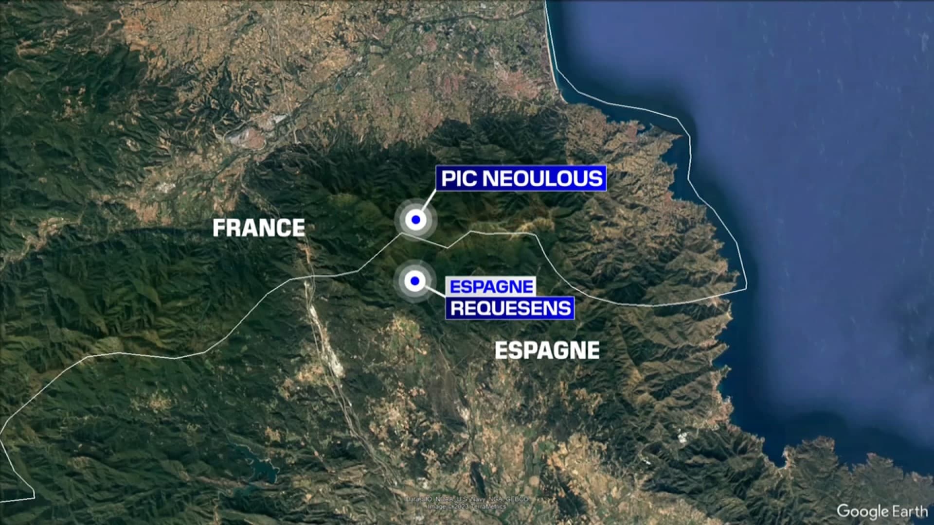 Léon était en randonnée avec son grand-père entre le pic Néoulous et le col de l'Ouillat lorsqu'il a disparu