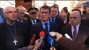 Attentat déjoué: les chrétiens doivent pouvoir "aller à la messe en parfaite sérénité", affirme Manuel Valls