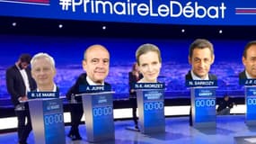 Voici la disposition des candidats jeudi soir pour le débat de la primaire.