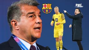 Mercato / Barça: Le président Laporta dément des négociations directes avec Haaland
