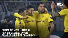Dortmund - PSG : Sancho ravi du message envoyé avant la Ligue des champions