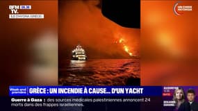 Grèce: l'île d'Hydra frappée par un incendie après des tirs de feux d'artifice depuis un yacht