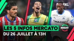 Ismaël Koné, Zézé, De Paul... les 5 infos mercato du 26 juillet à 13h