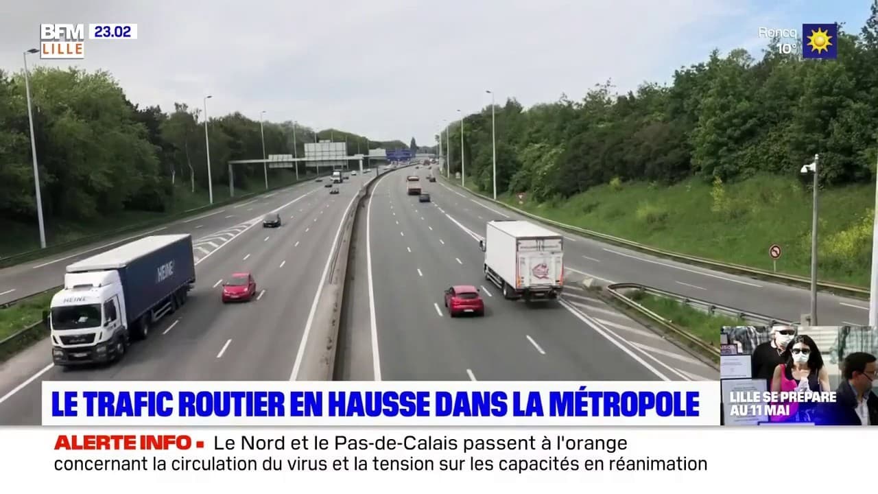 Le trafic routier en hausse dans la Métropole
