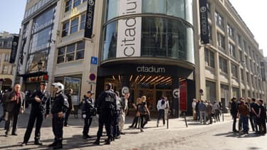 Le lieu où a été agressé Clément Méric