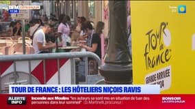 Tour de France: après l'arrivée historique sur la place Masséna, les professionnels du tourisme ravis